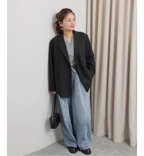 JOURNAL STANDARD「《WEB限定追加3》イージーデニムワイドパンツ」|デニム|