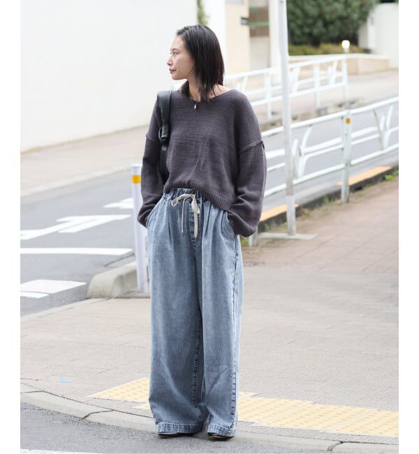 JOURNAL STANDARD「《WEB限定追加3》イージーデニムワイドパンツ」|デニム|