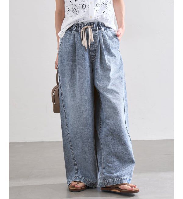 JOURNAL STANDARD「《WEB限定追加3》イージーデニムワイドパンツ」|デニム|
