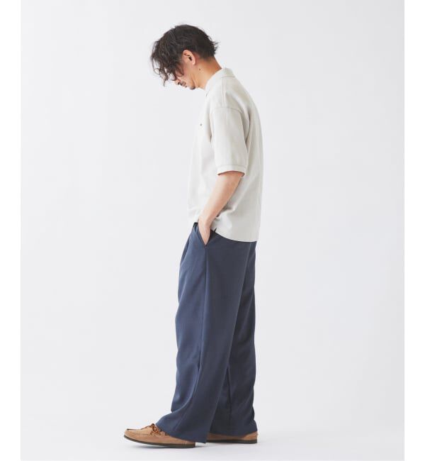 JOURNAL STANDARD relume「《予約》ドロップツイル 1タック &rdquo;レイジー&rdquo; ワイド イージースラックス」|スラックス|