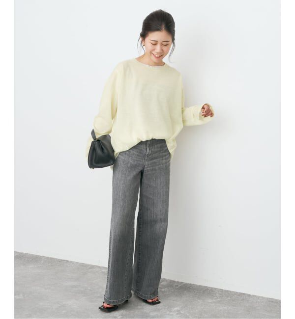 Spick and Span「リネン混シアールーズプルオーバー」|ニット・セーター|