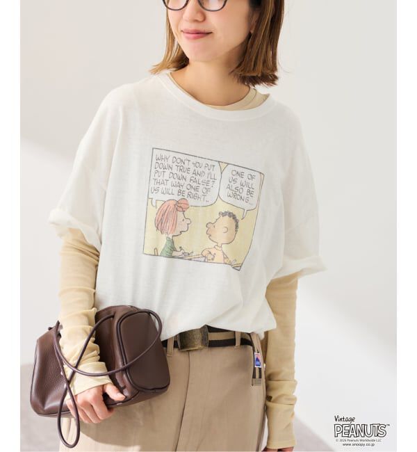 FRAMeWORK「st johns 3rd club/セントジョンズサードクラブ PENUTS コミックT」|Tシャツ・カットソー|
