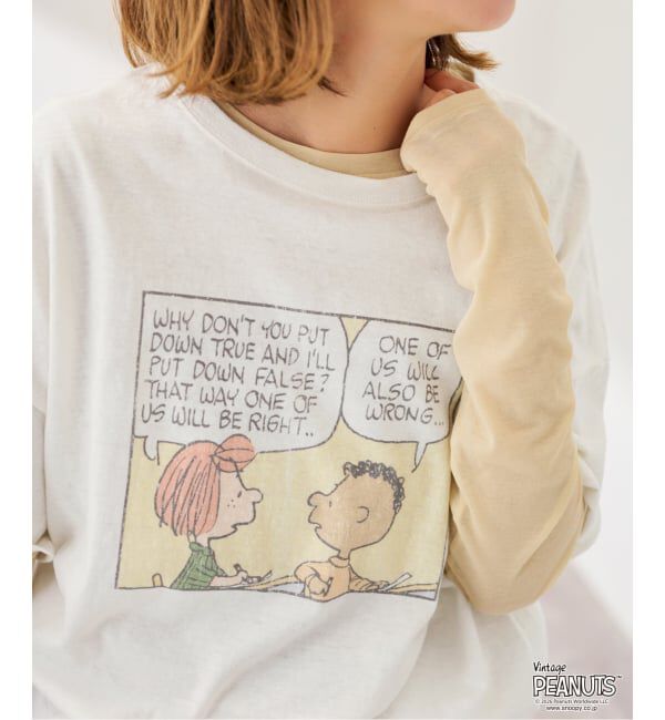 FRAMeWORK「st johns 3rd club/セントジョンズサードクラブ PENUTS コミックT」|Tシャツ・カットソー|