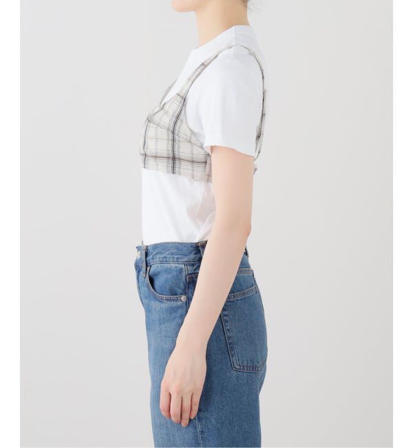 Spick and Span「《セットアップ可》チェックビスチェ」|シャツ・ブラウス|