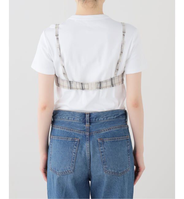 Spick and Span「《セットアップ可》チェックビスチェ」|シャツ・ブラウス|