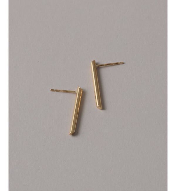 Lilas by Spick&Span「《予約》パイプバーピアス K18（両耳）」|ピアス|