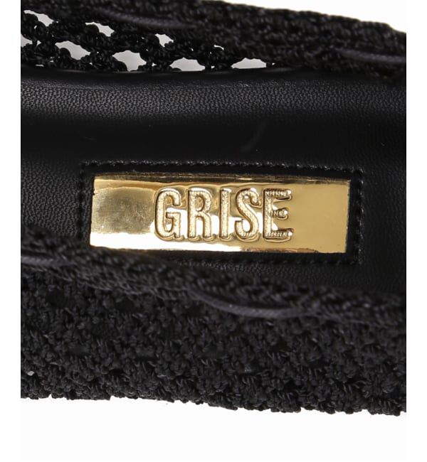 GRISE「GRISE CORD MESHバレリーナ」|バレエシューズ|