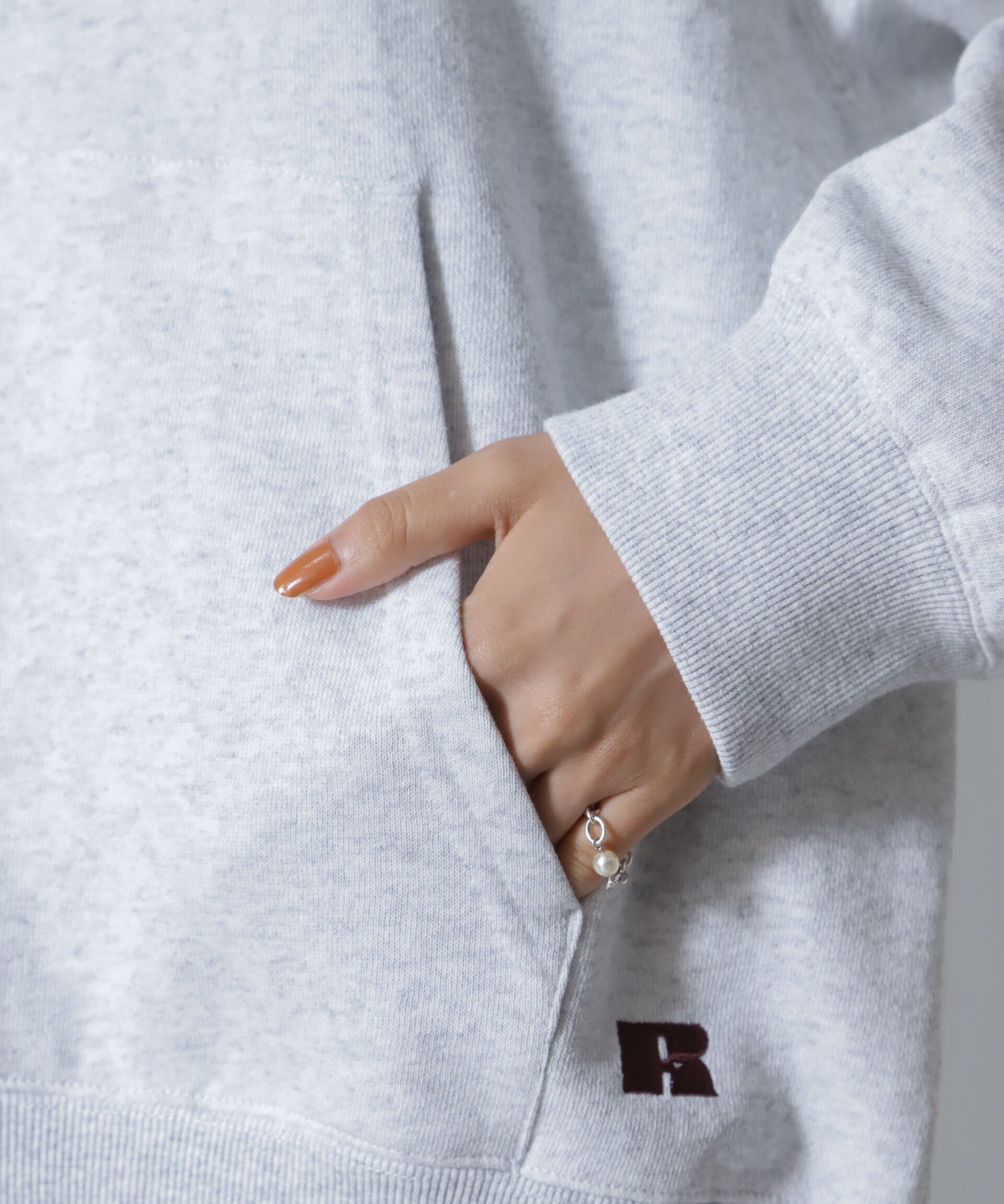 nano･universe「RUSSELL ATHLETIC/別注 CVC Sweat Hoodie」|Tシャツ・カットソー|