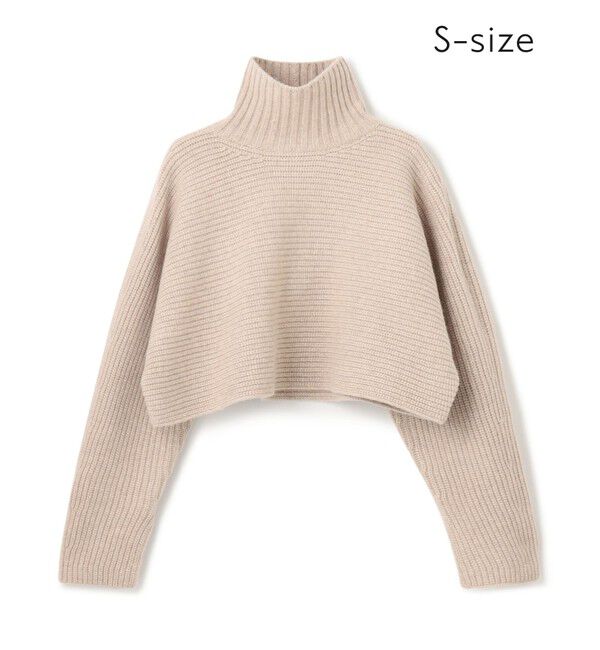 BEIGE,「【S-size】LA BAUME / ショートニット」|ニット・セーター|Taupe
