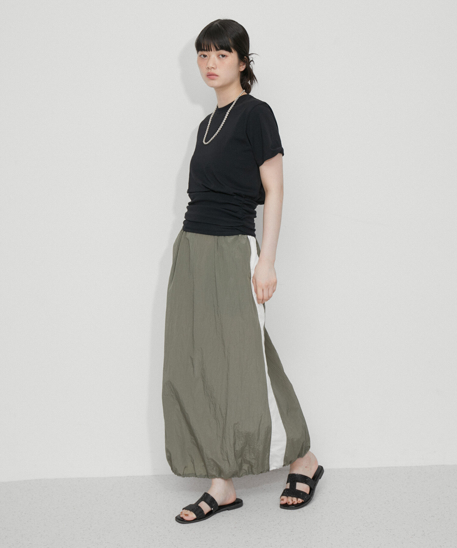 ADAM ET ROPE'「【サステナブル】2wayベアトップTee」|Tシャツ・カットソー|