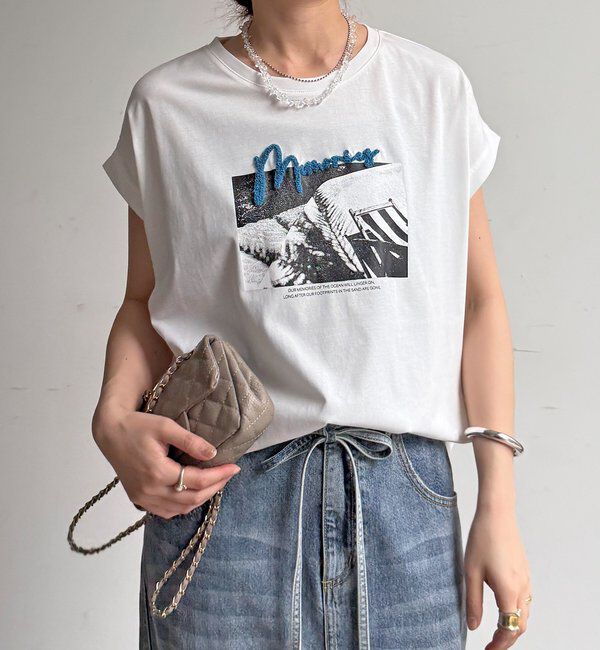  「【WEB限定】フォトプリントプルオーバー」|Tシャツ・カットソー|