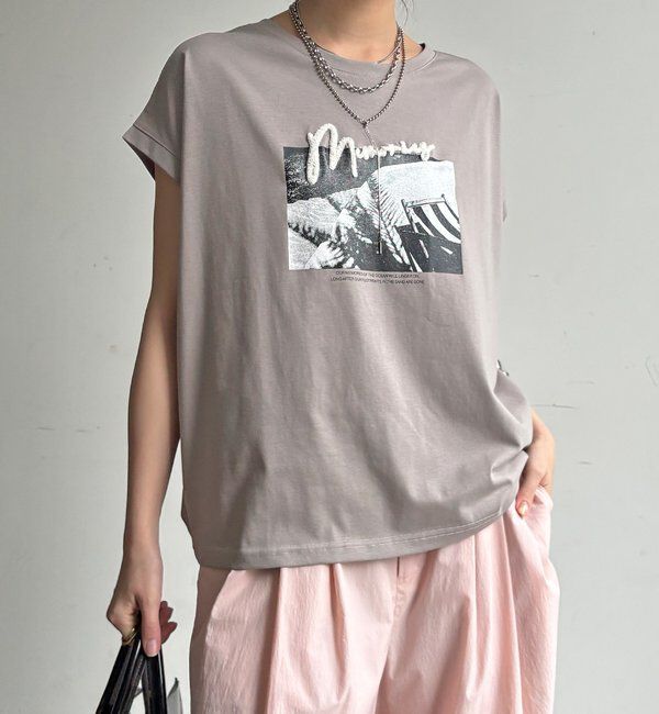  「【WEB限定】フォトプリントプルオーバー」|Tシャツ・カットソー|