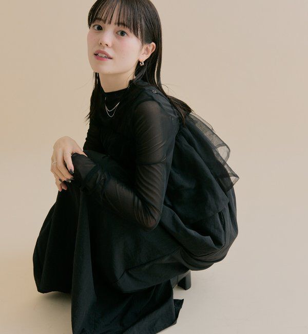  「[森川企画]チュールキャミワンピースSET」|その他|