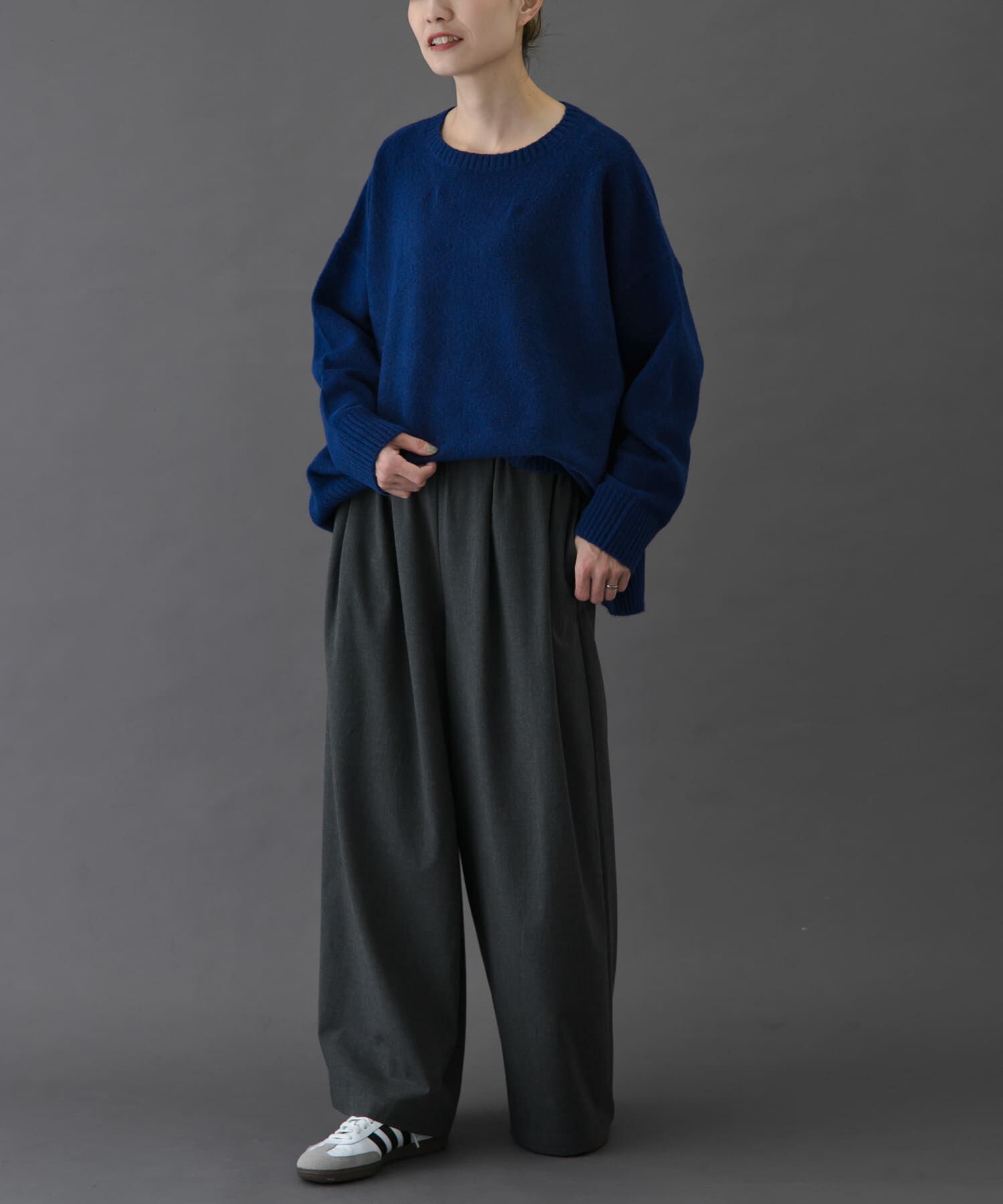 URBAN RESEARCH DOORS「FORK&SPOON　ウールライクツータックワイドパンツ」|その他|