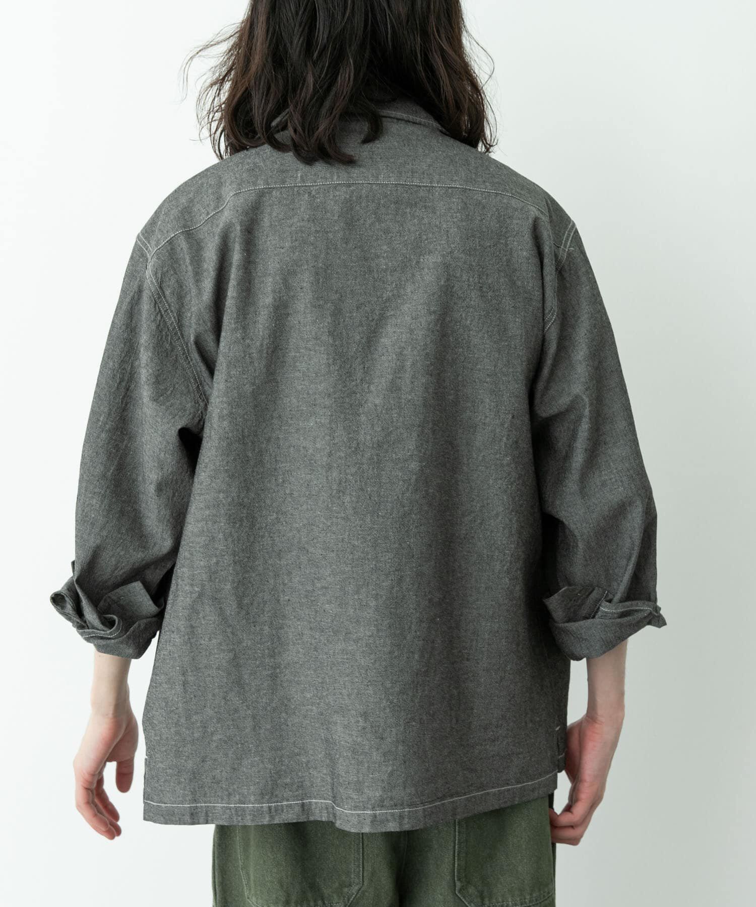 Sonny Label 「ARMY TWILL　CHAMBRAY OPEN COLLAR SHIRTS」|シャツ・ブラウス|