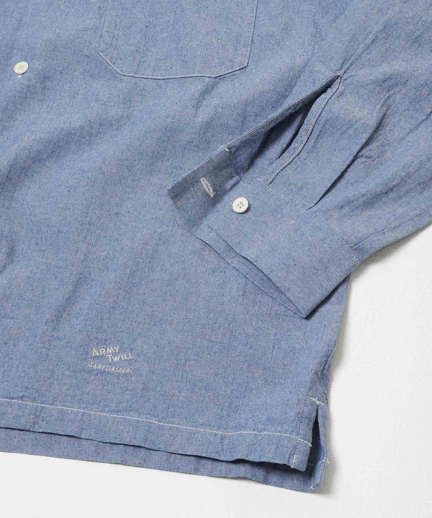 Sonny Label 「ARMY TWILL　CHAMBRAY OPEN COLLAR SHIRTS」|シャツ・ブラウス|