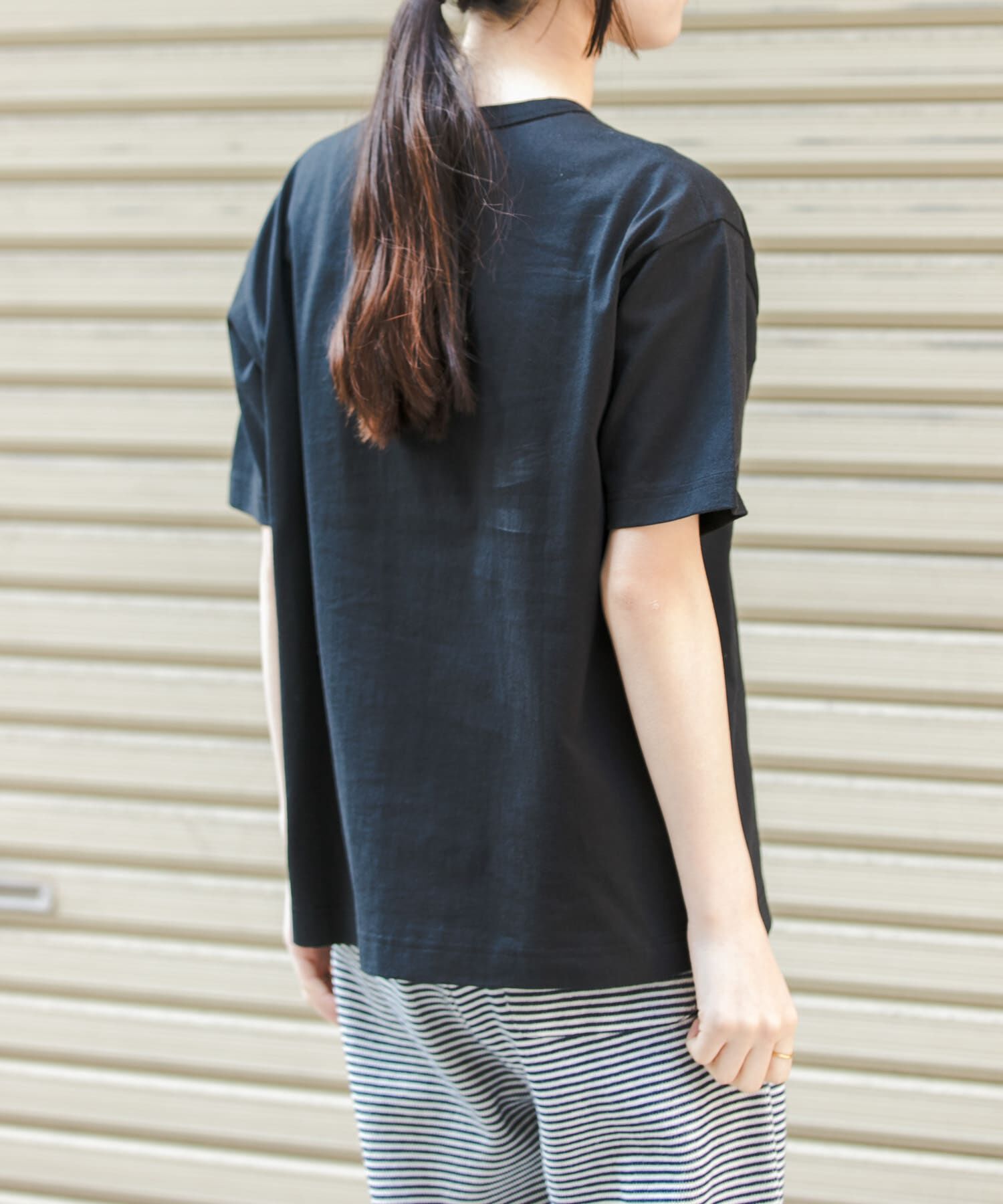 URBAN RESEARCH DOORS「『一部WEB限定カラー』FORK&SPOON　フロッキーロゴショートスリーブTシャツ」|Tシャツ・カットソー|