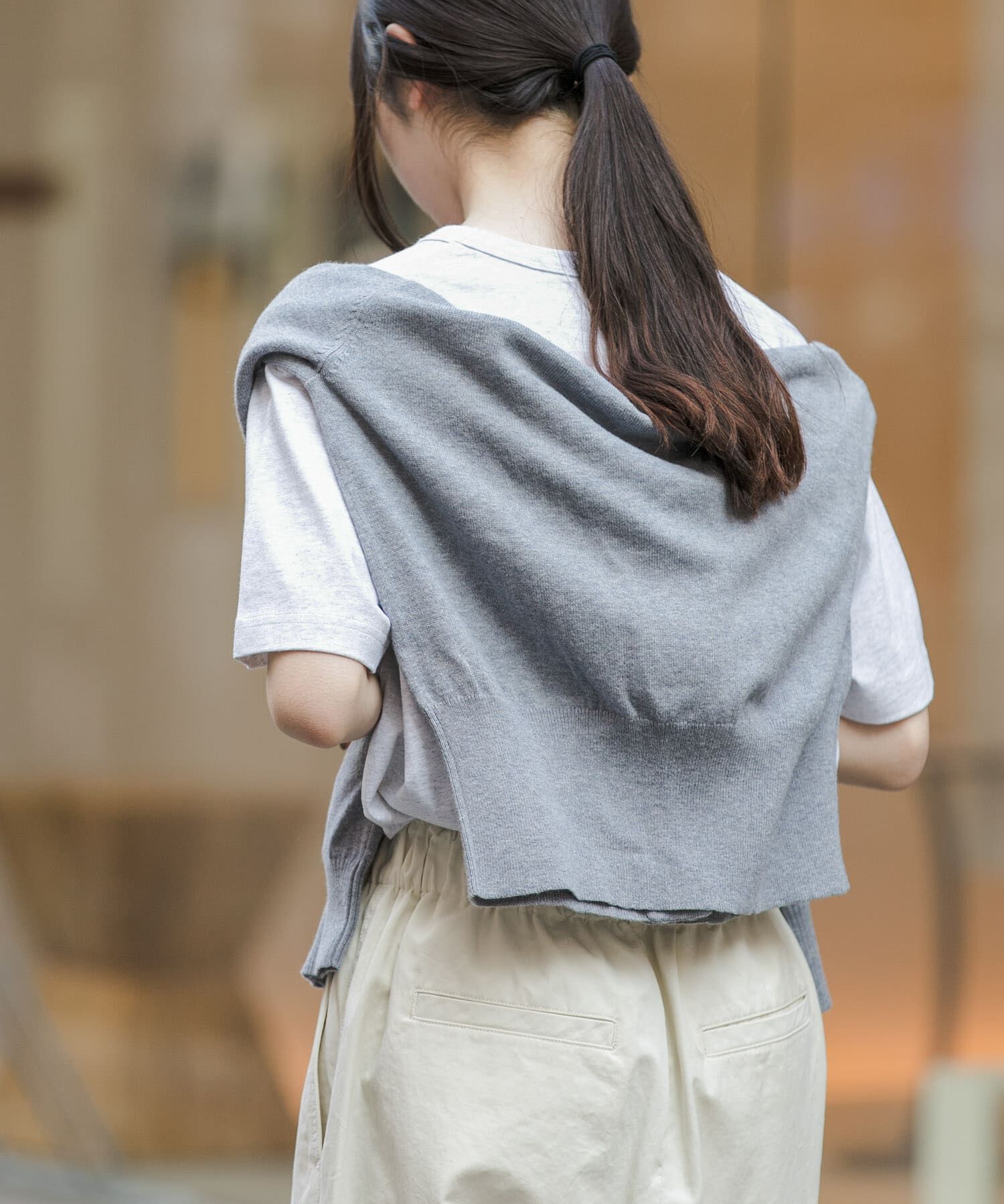 URBAN RESEARCH DOORS「『一部WEB限定カラー』FORK&SPOON　フロッキーロゴショートスリーブTシャツ」|Tシャツ・カットソー|