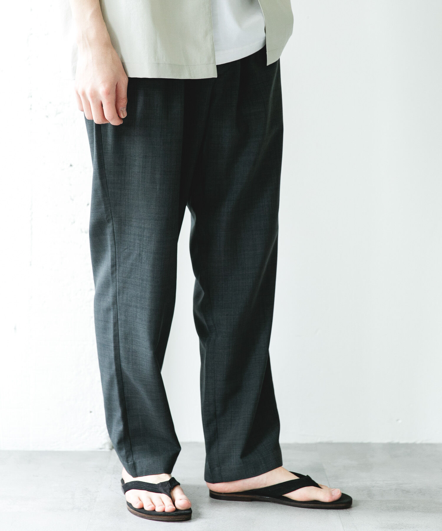 URBAN RESEARCH DOORS「リネンライクイージートラウザー」|その他|