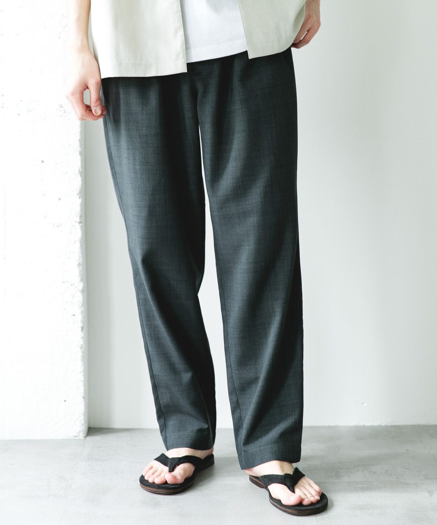 URBAN RESEARCH DOORS「リネンライクイージートラウザー」|その他|
