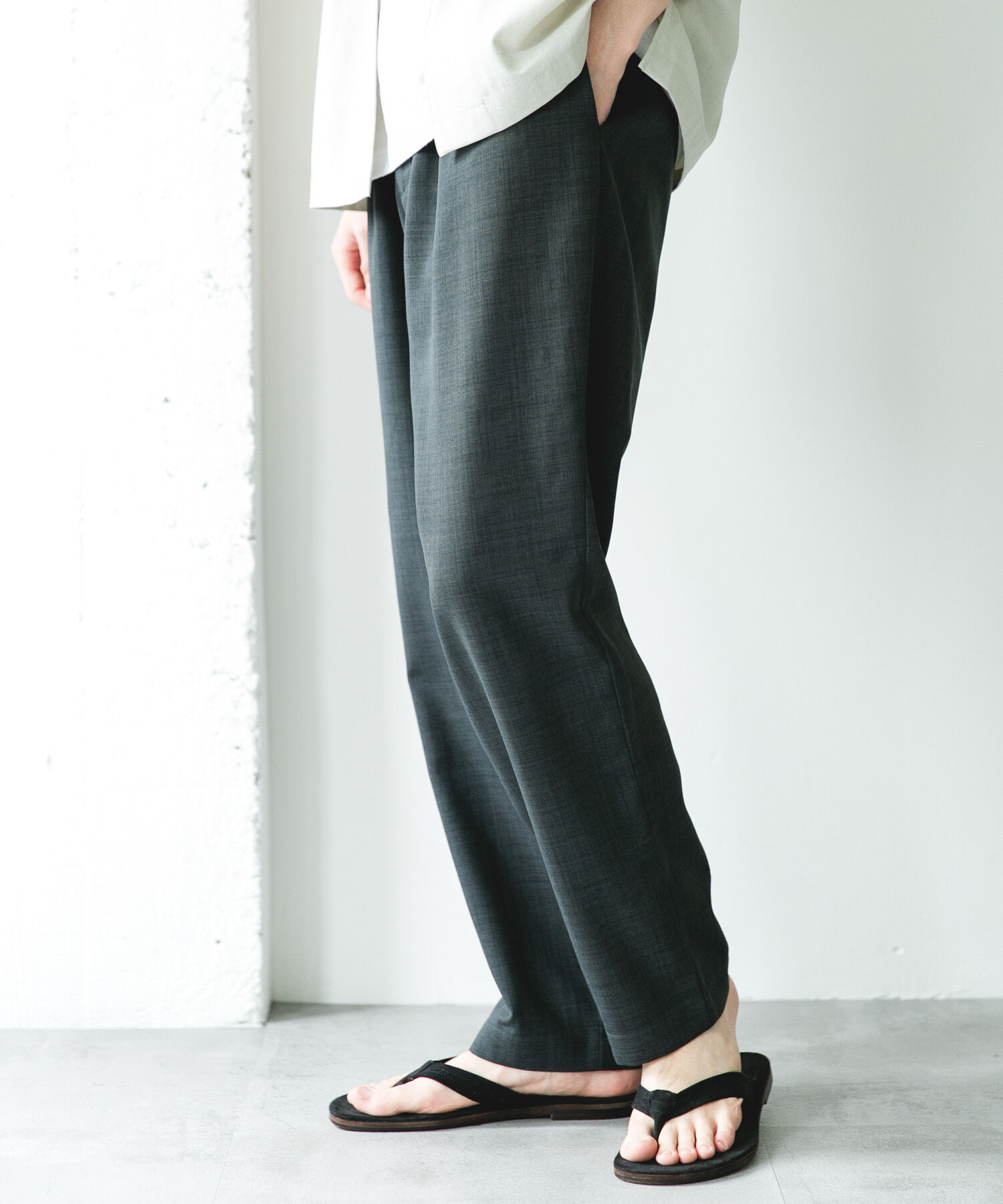 URBAN RESEARCH DOORS「リネンライクイージートラウザー」|その他|