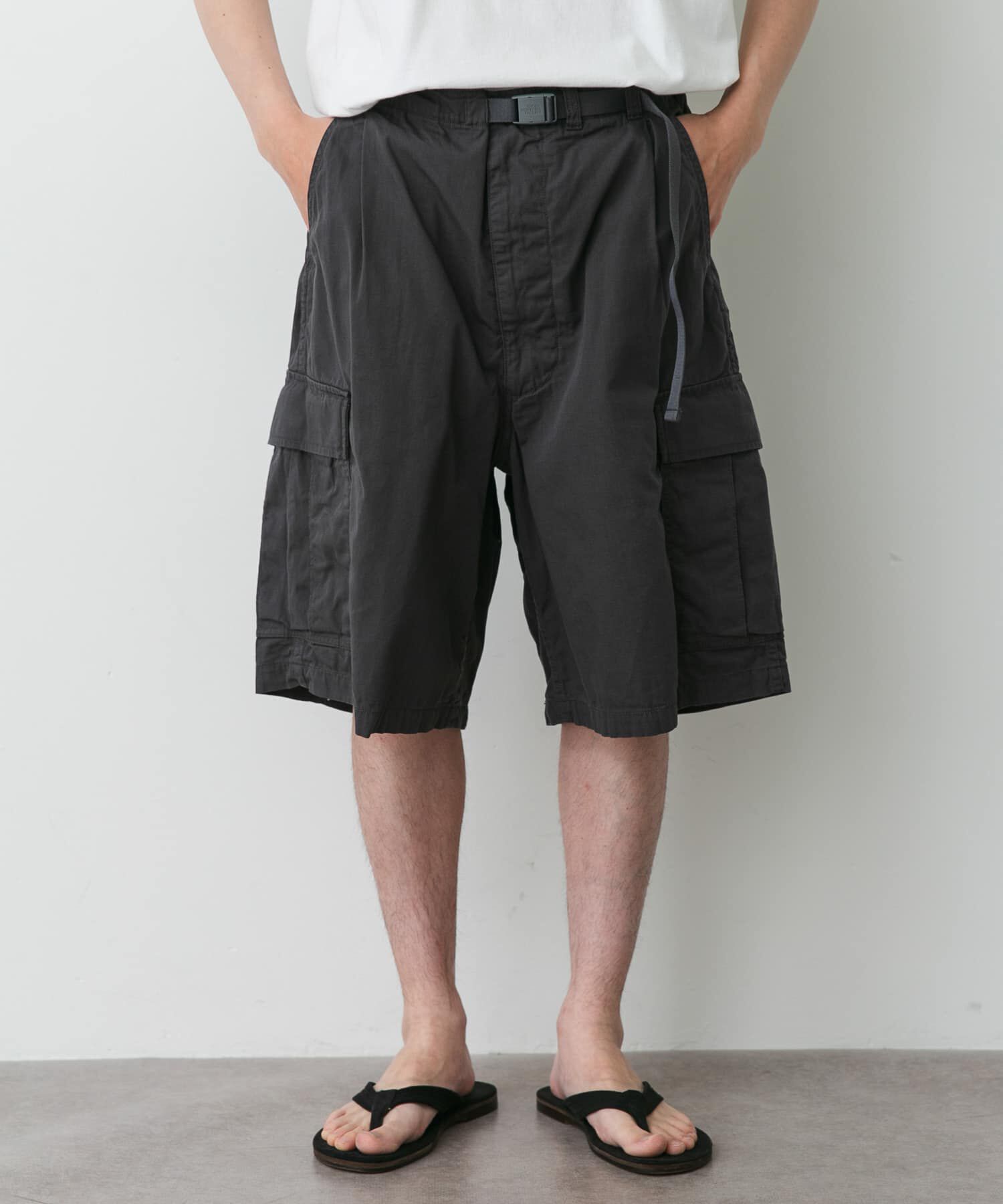 URBAN RESEARCH DOORS「THE NORTH FACE PURPLE LABEL　RIPSTOP FLD CARGO SHORTS」|その他|チャコールグレー