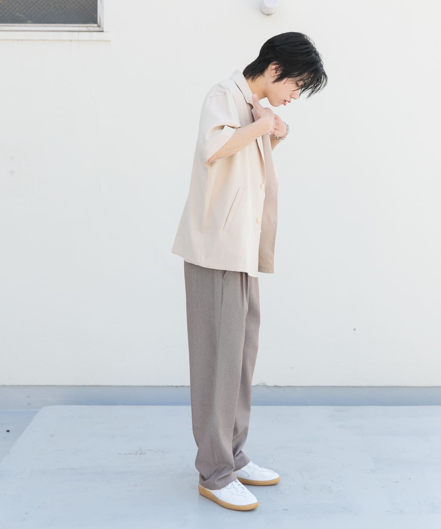 SENSE OF PLACE by URBAN RESEARCH「マイクロチェック2タックワイドスラックス」|その他|