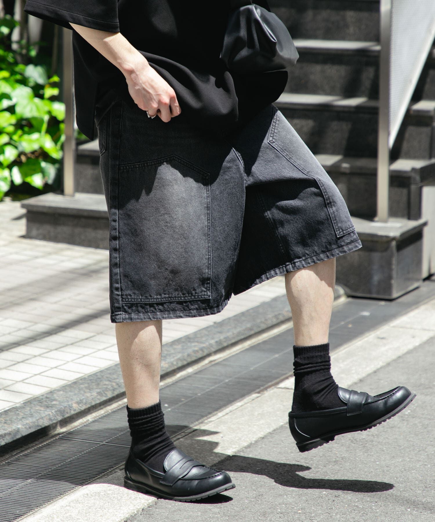 SENSE OF PLACE by URBAN RESEARCH「ダブルニーワイドデニムショーツ」|その他|
