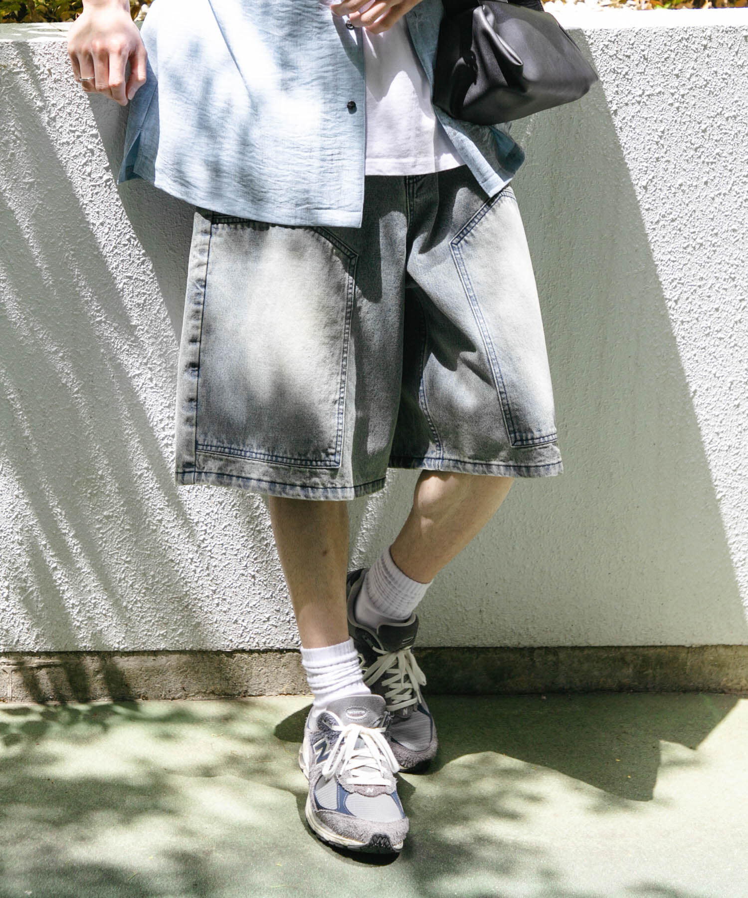 SENSE OF PLACE by URBAN RESEARCH「ダブルニーワイドデニムショーツ」|その他|