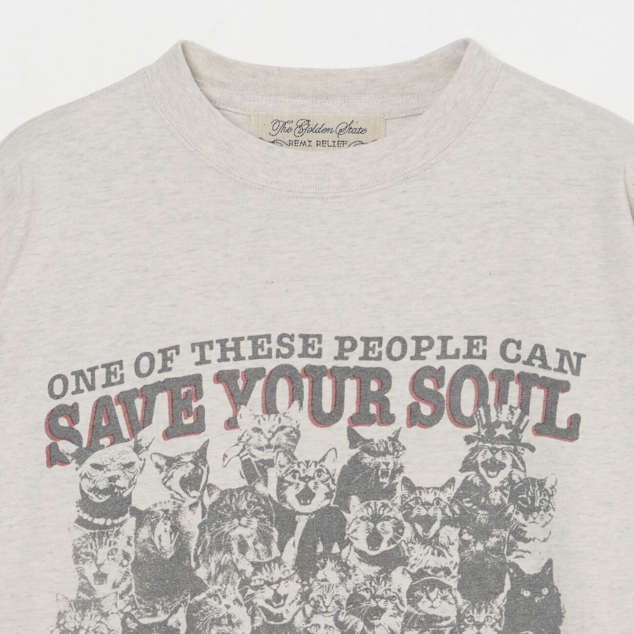  「REMI RELIEF HARD SP加工20/-天竺BIG T-SHIRT」|Tシャツ・カットソー|