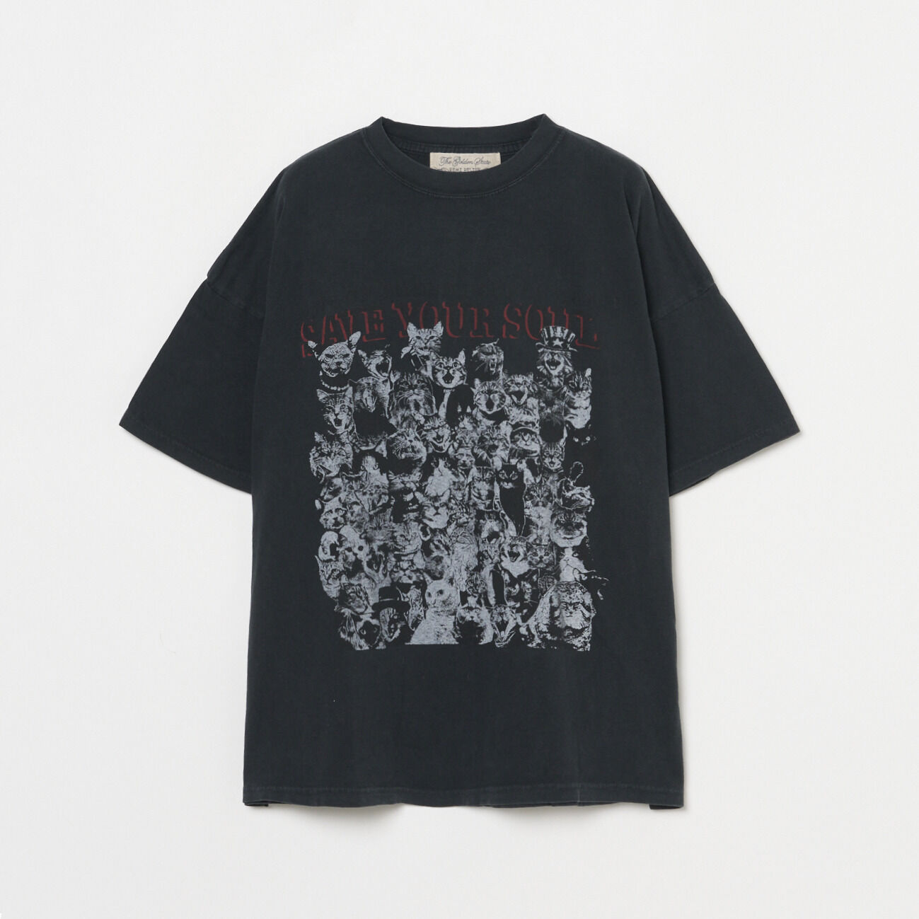  「REMI RELIEF HARD SP加工20/-天竺BIG T-SHIRT」|Tシャツ・カットソー|ブラック
