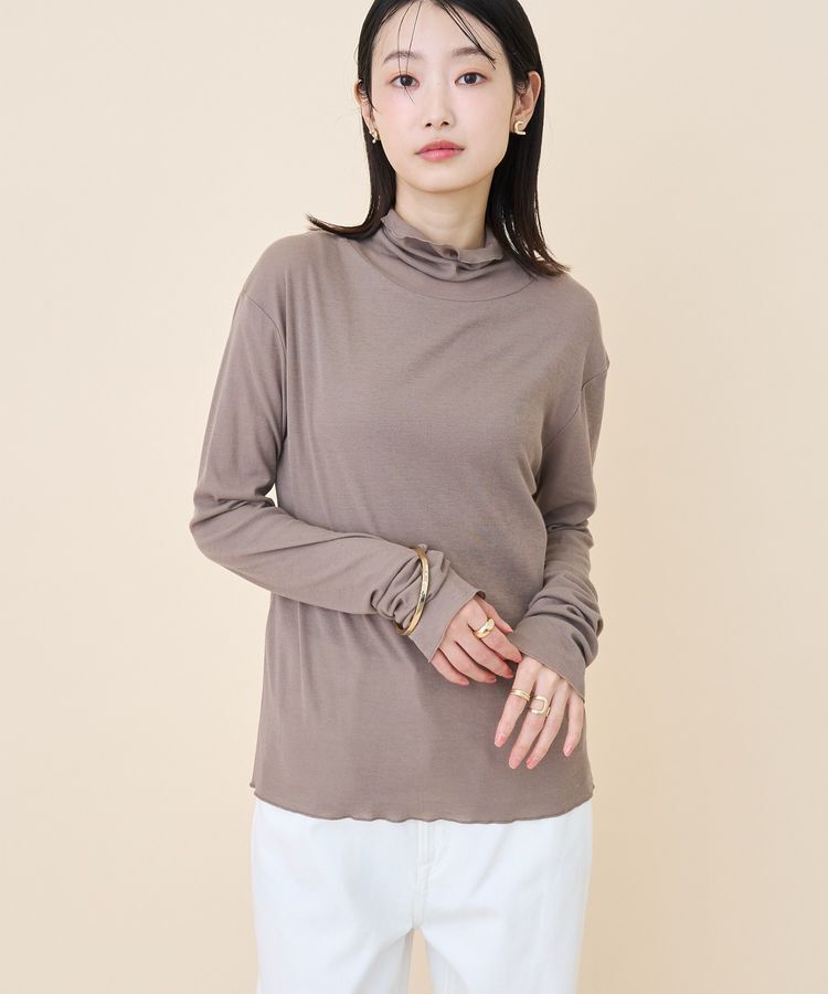 AMERICAN HOLIC「シアーハイネックインナー」|Tシャツ・カットソー|
