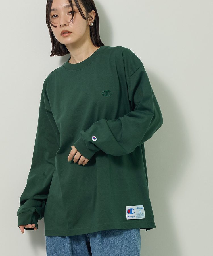 Green Parks「■Champion LONG SLEEVE T-SHIRT」|Tシャツ・カットソー|Green