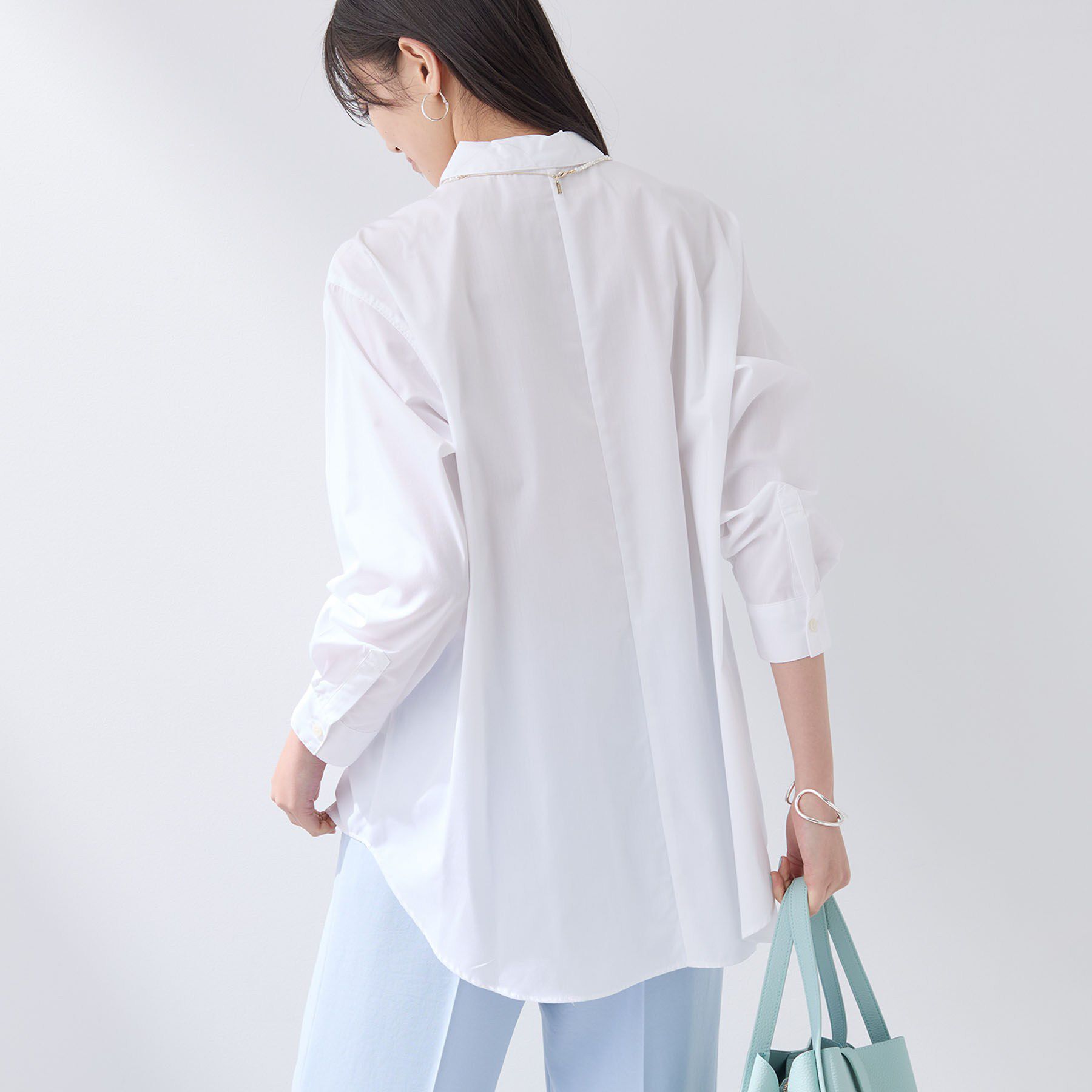 INDIVI「【羽織りとしても活躍】ベーシックレギュラーシャツ」|シャツ・ブラウス|