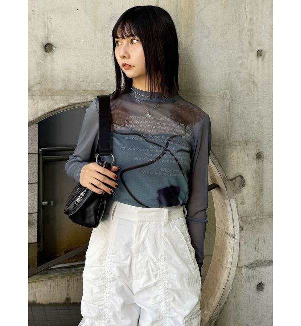 MURUA「フォトプリントシアートップス」|Tシャツ・カットソー|