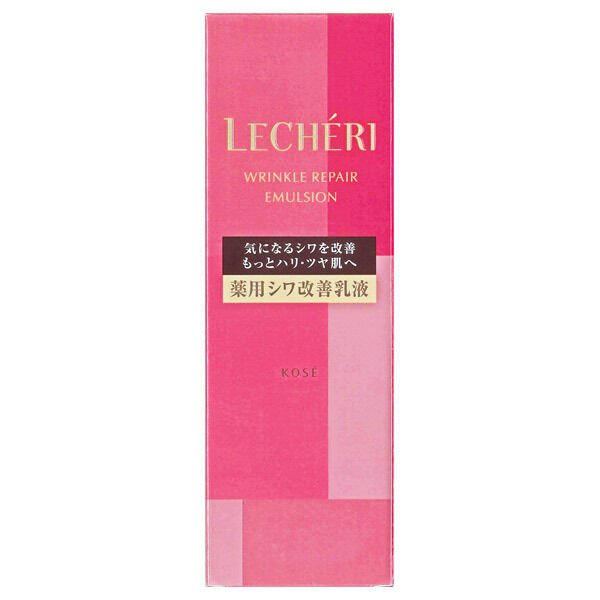  「ルシェリ リンクルリペア エマルジョン［薬用シワ改善乳液］ 本体/コクのある感触/フローラル 」|乳液|