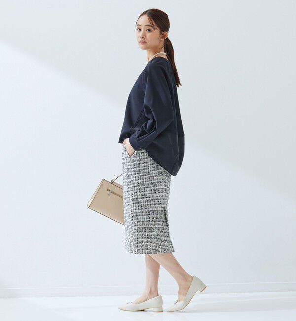 UNITED ARROWS green label relaxing「ツイードライク タイト スカート」|タイト|