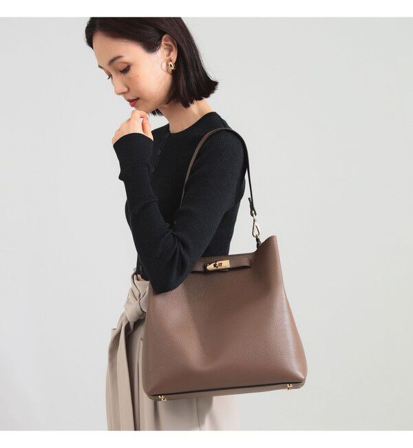 Demi-Luxe BEAMS 「【別注】GIANNI NOTARO / 1ハンドル バケツ トートバッグ」|トートバッグ|別注VISONE
