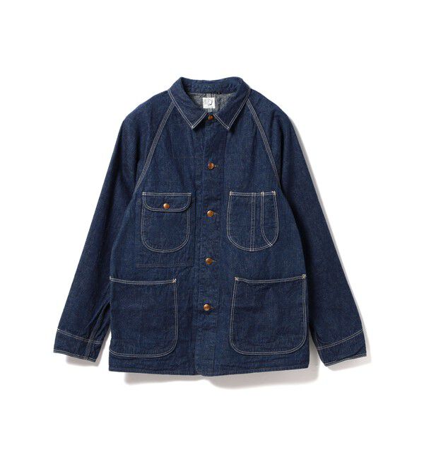 BEAMS「orSlow / 1950 カバーオール」|ブルゾン・スタジャン|ONE WASH