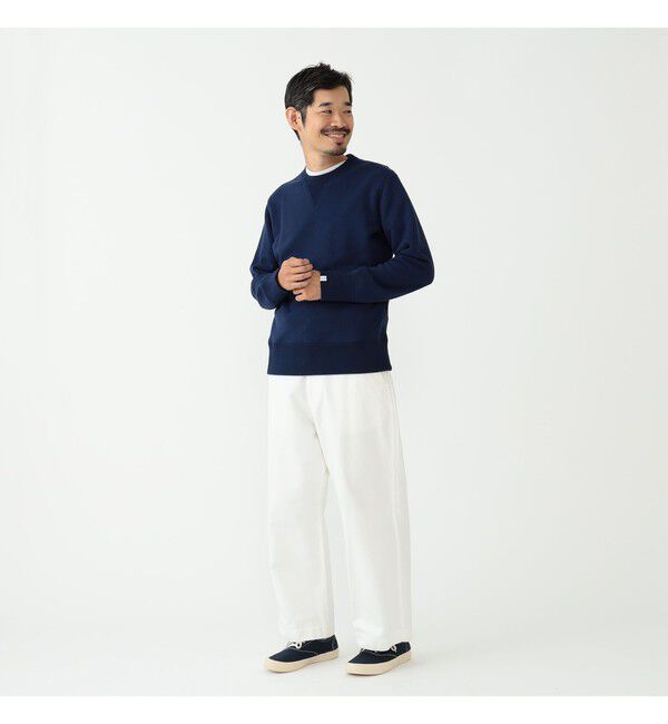 BEAMS PLUS「LOOPWHEELER / 別注 Athletic Crew Neck Sweat」|スウェット・ジャージ|