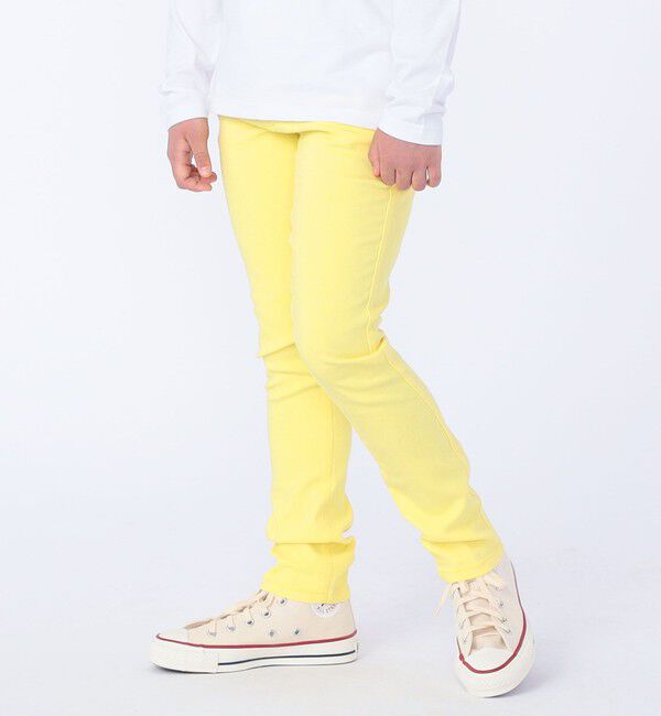 SHIPS KIDS「SHIPS KIDS:140～150cm / ストレッチ スキニー パンツ」|その他|クリーム