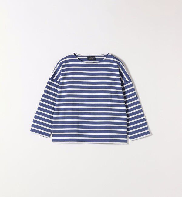 SHIPS any「Le minor:〈洗濯機可能〉ロングスリーブ ボーダー TEE 25SS」|Tシャツ・カットソー|ブルー