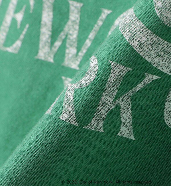 SHIPS any「GOOD ROCK SPEED:〈洗濯機可能〉NYC カラー ロゴ プリント TEE」|Tシャツ・カットソー|