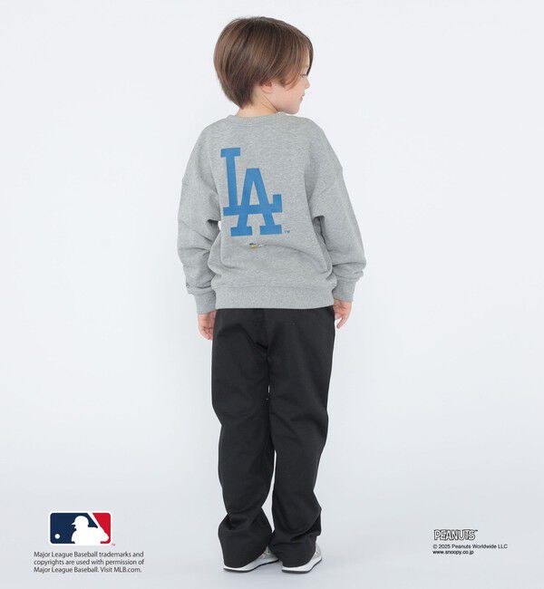 SHIPS KIDS「SHIPS KIDS:100～125cm / PEANUTS&times;MLB プリント スウェット」|スウェット・ジャージ|