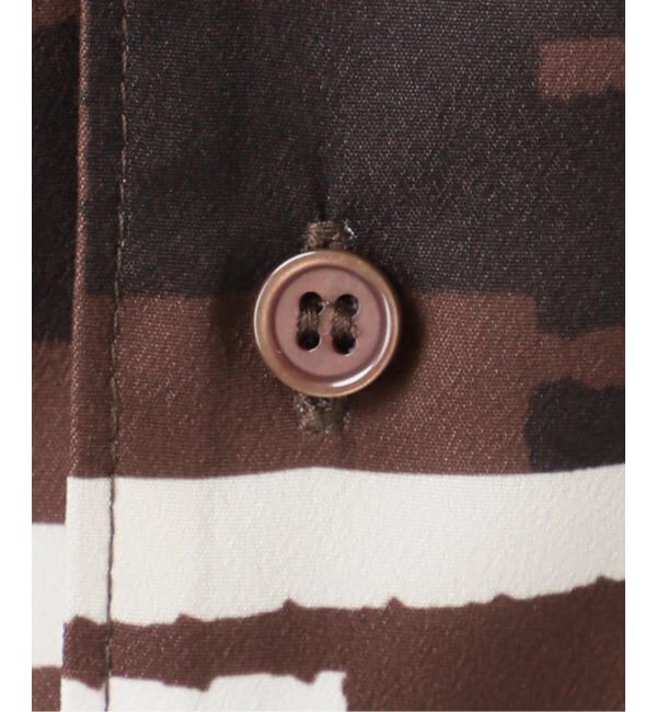 OUTDOOR PRODUCTS Usual Things「RAGモチーフプリントオープンカラーシャツ　セットアップ対応」|シャツ・ブラウス|