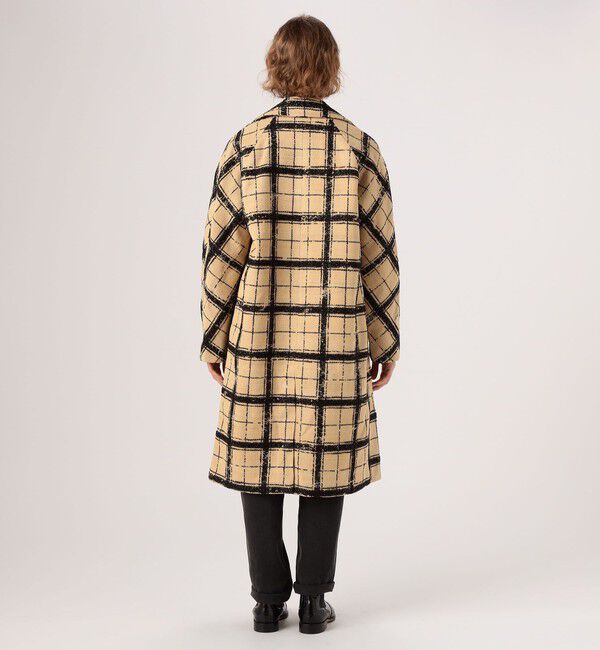 TOMORROWLAND BUYING WEAR「MARTIN GRANT COCOON COAT グレンチェック コクーンコート」|チェスターコート|