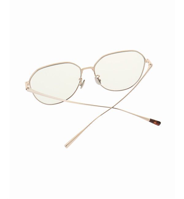EYETHINK「BLANC.. 別注 ET003 WHT GOLD / L.GRY - GRY ex Sunglasses」|サングラス|