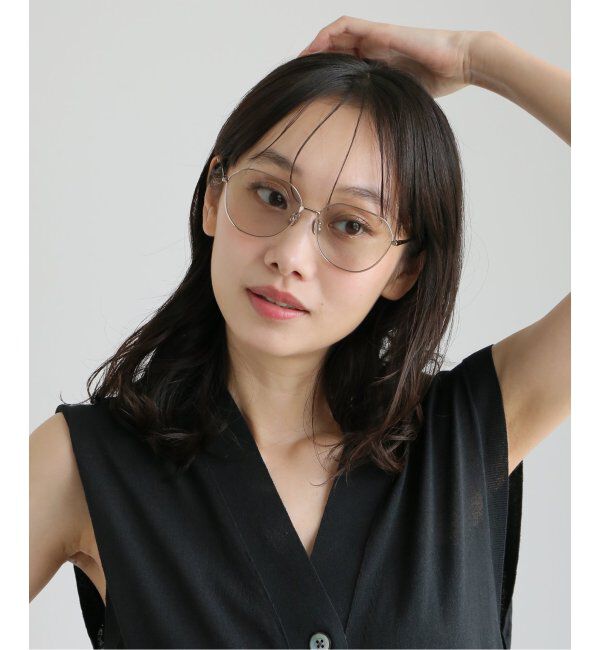 EYETHINK「BLANC.. 別注 ET003 WHT GOLD / L.GRY - GRY ex Sunglasses」|サングラス|