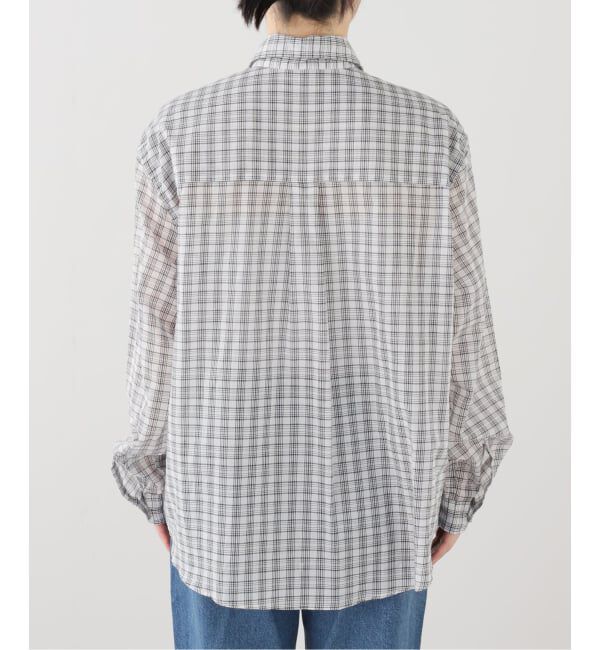 JOINT WORKS「シアー チェック シャツ / SHEER CHECK SHIRTS」|シャツ・ブラウス|
