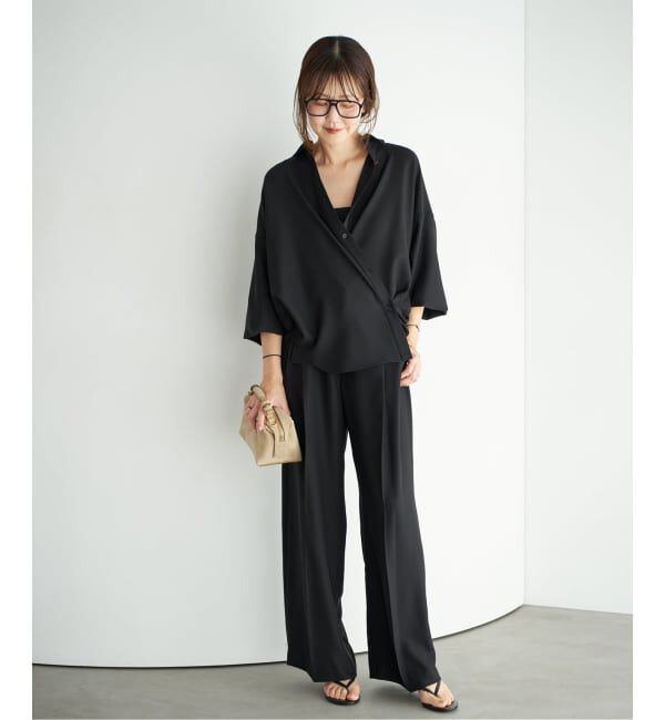 Plage「Dolman Wrap シャツ」|シャツ・ブラウス|